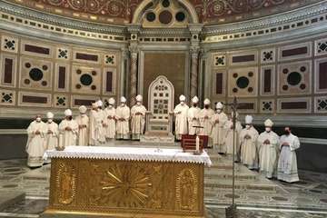 El obispo de Canarias en Roma/TA.